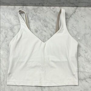 lululemon athletica White Tank Top
